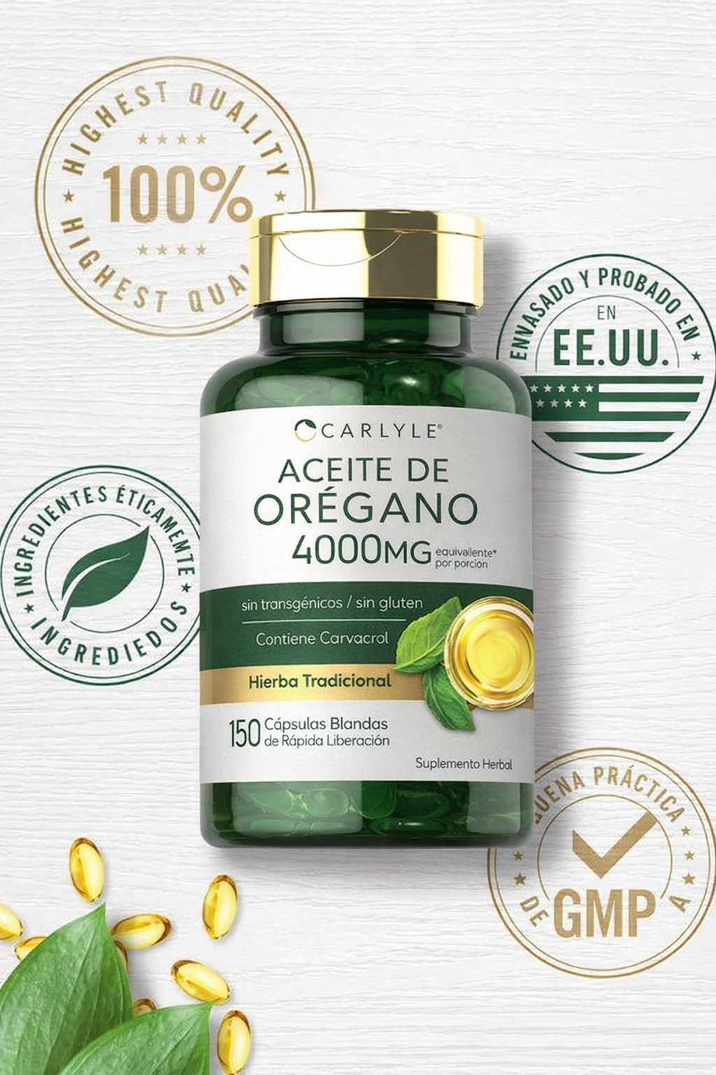 Aceite de Orégano 4000mg